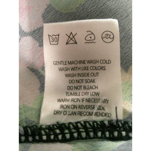 Beulah Womens Large Sheer Black Floral Ruffle Tull Mesh Romantic Mini Dress - Picture 12 of 14